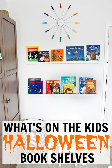 What's on the Kids Halloween Book Shelves