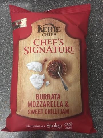 Today's Review: Kettle Chips Chef's Signature Burrata Mozzarella & Sweet Chilli Jam Today's Review: Kettle Chips Chef's Signature Burrata Mozzarella & Sweet Chilli Jam