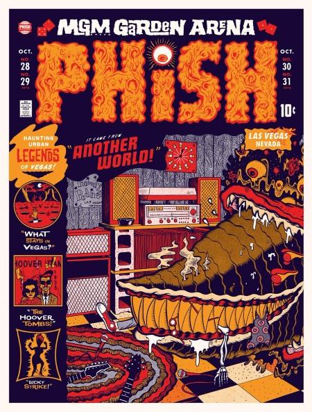 Phish 2016 Fall tour SBD + torrents: 2016/10/28 Las Vegas