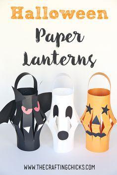 Halloween Crafts with Paper Rolls