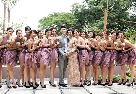 Being a Bridesmaid in China is More Than Just Holding the Bouquet! Chinese wedding