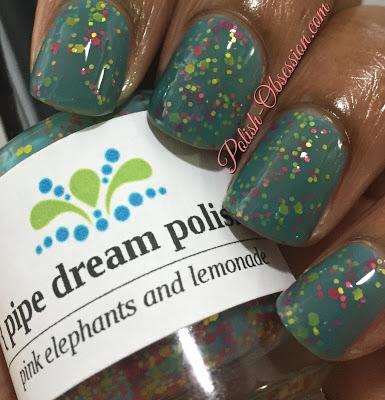 Pipe Dream Polish - Pink Elephants and Lemonade