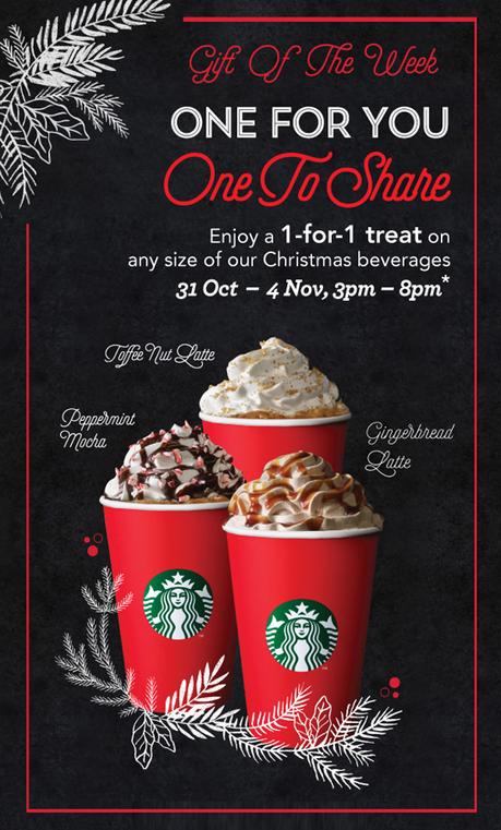 Starbucks Is Back With Their Festive Delights