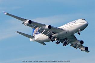 Boeing 747-400, United Airlines