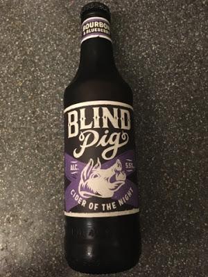 Today's Review: Blind Pig Bourbon & Blueberry Cider Today's Review: Blind Pig Bourbon & Blueberry Cider