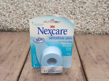 Feel the heal, not the peel with Nexcare Sensitive Skin