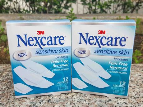 Feel the heal, not the peel with Nexcare Sensitive Skin