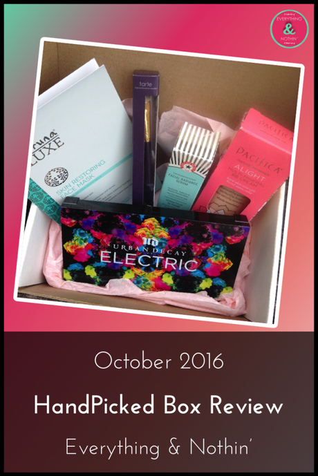 October 2016 HandPicked Box Review Like this post? Share it on Pinterest!