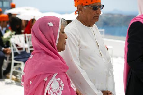 Dream Hindu destination wedding in Santorini Dream Hindu destination wedding in Santorini