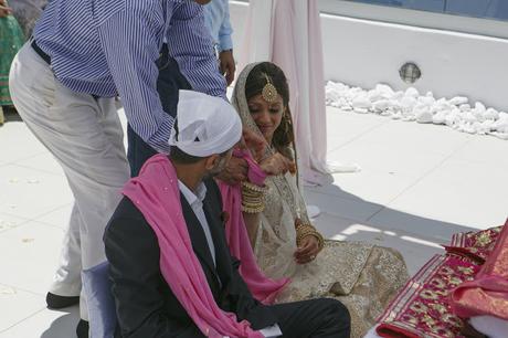 Dream Hindu destination wedding in Santorini Dream Hindu destination wedding in Santorini