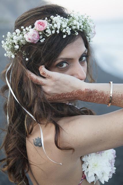 Dream Hindu destination wedding in Santorini Dream Hindu destination wedding in Santorini