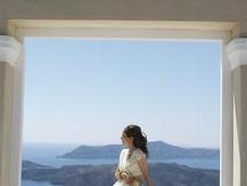 Dream Hindu Destination Wedding Santorini