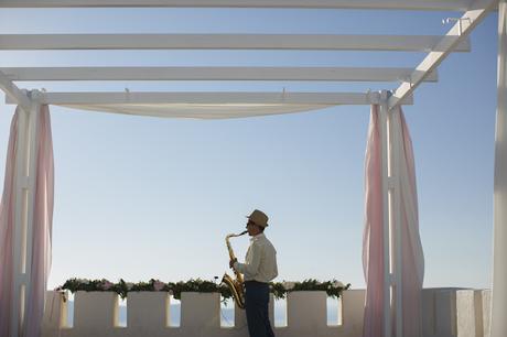 Dream Hindu destination wedding in Santorini Dream Hindu destination wedding in Santorini