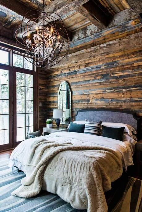 Warm and rustic spaces to inspire you to cozy up for winter