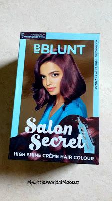 BBlunt Salon Secret Hair Color in MAHOGANY (4.56) Review