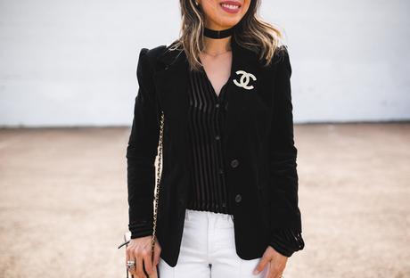 Chic at Every Age // Velvet Top