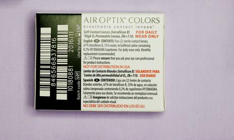 Air Optix Colors and Freshlook Contact Lenses Review