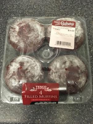 Today's Review: Tesco Red Velvet Muffins Today's Review: Tesco Red Velvet Muffins