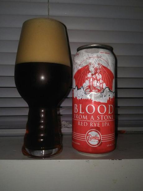 Blood From A Stone Red Rye IPA 2016 – Bomber Brewing (Stone Brewing)