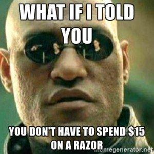 Make Shaving Less Irritating with 99 Cent Razor!