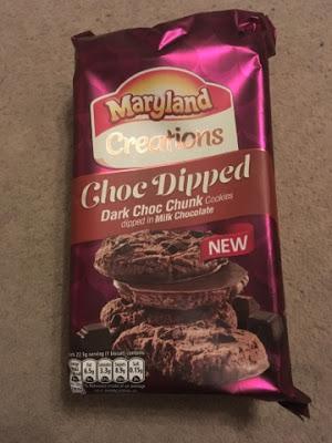 Today's Review: Maryland Creations Choc Dipped Dark Choc Chunk Cookies Today's Review: Maryland Creations Choc Dipped Dark Choc Chunk Cookies