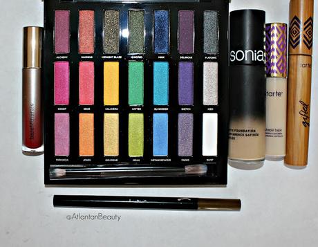 FOTD: Election Day Makeup Using Urban Decay's Full Spectrum Palette