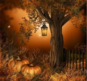pumpkins-and-tree