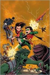 Teen Titans #3 Cover - Burnham Variant