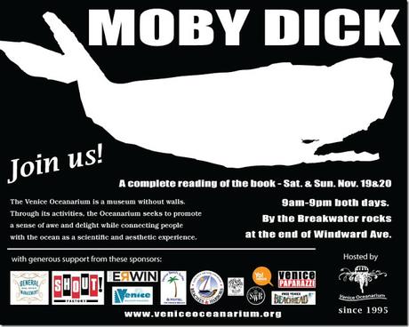 Moby Dick reading at Venice Beach