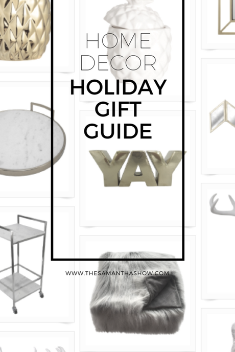 Home decor holiday gift guide