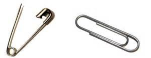 The Safety Pin and the Paper Clip, past and present history
