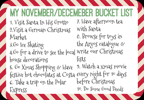 Our Christmas Bucket List (Plus a Chance to Win £100 at Whittards)