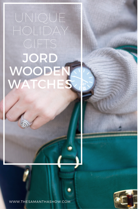 Unique holiday gifts; give the gift of JORD wooden watches for a one-of-a-kind and unique holiday gift. They offer mens watches and womens watches for a timeless accessory.