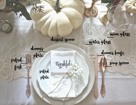 Place Setting 101 : Semi Formal Table | Dreamery Events 