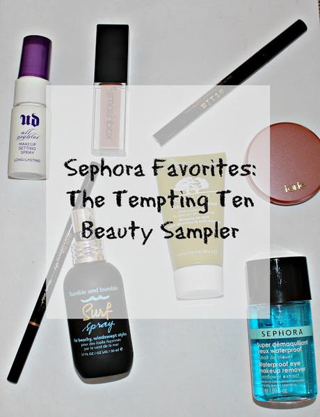 Sephora Favorites The Tempting Ten Beauty Sampler 