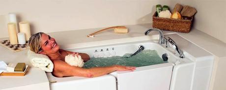 woman-bathing-in-walk-in-bath-tub