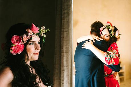 Colorful boho wedding in Santorini | Maxine & Lorenz wedding-in-santorini-2