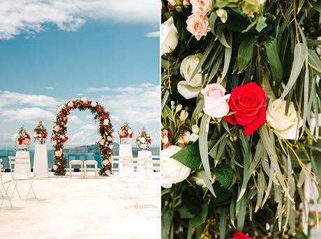 Colorful boho wedding in Santorini | Maxine & Lorenz santorini-weddings-abroad