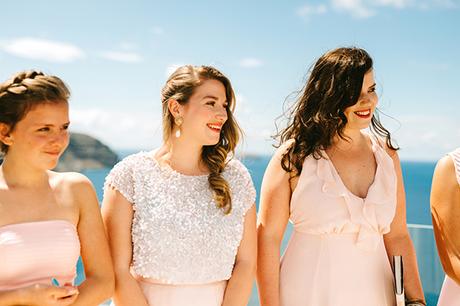 Colorful boho wedding in Santorini | Maxine & Lorenz wedding-in-santorini-13