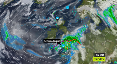 [PR] The Met Office has announced the first named storm of autumn 2016: Storm Angus.