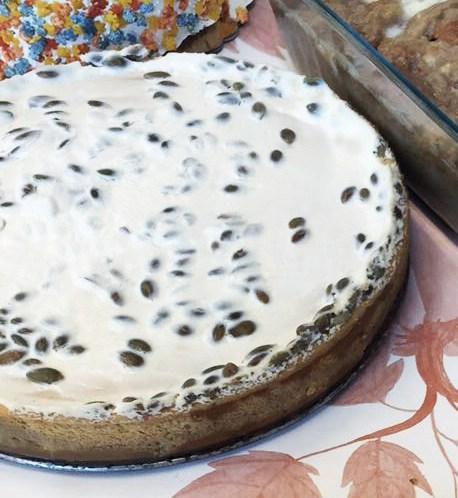 WIN THANKSGIVING WITH THIS PUMPKIN SEED PUMPKIN CHEESECAKE