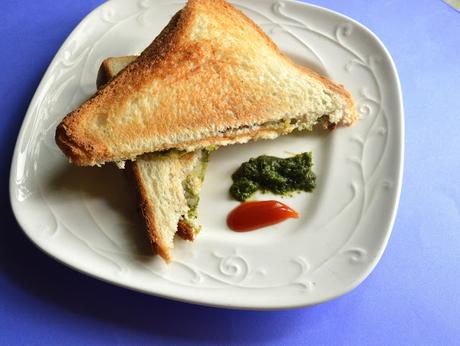 Potato Sandwich | Bombay Sandwich | Easy Breakfast recipe