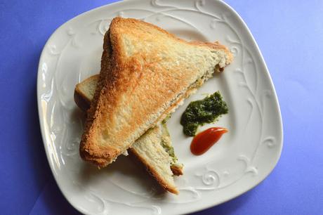 Potato Sandwich | Bombay Sandwich | Easy Breakfast recipe