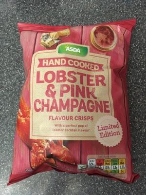 Today's Review: Asda Lobster & Pink Champagne Crisps