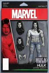Hulk #1 Cover - Christopher Action Figure Variant