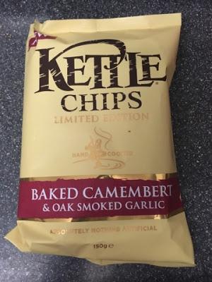 Today's Review: Kettle Chips Baked Camembert & Oak Smoked Garlic