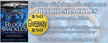 Blood  Shackles by Rosemary A. Johns @Goddessfish @RosemaryAJohns