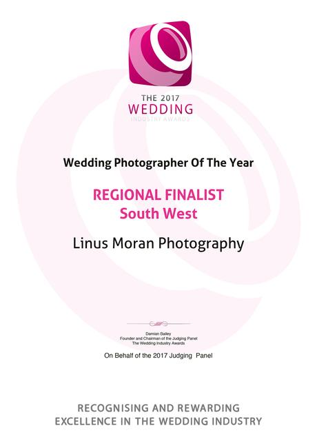 Best Wedding Photographer 2017 Regional Finalist! best wedding photographer 2017