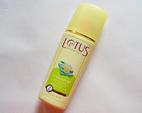 Lotus Herbals Lemonpure Turmeric & Lemon Cleansing Milk Review