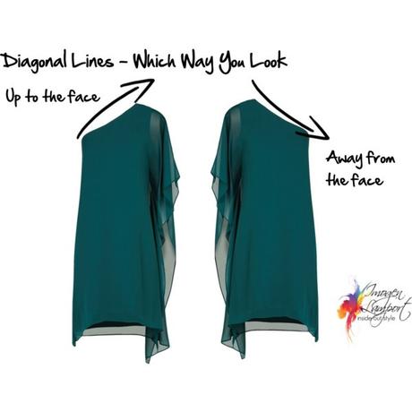 How Diagonal Lines Work in Outfits